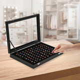 100 Slot Earring Ring Holder Jewellery Necklace Display Storage Gift Box Showcase For Organised Collection