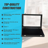 100 Earring Ring Holder Jewellery/Necklace Display Storage Gift Box Show Cases - Extra Image