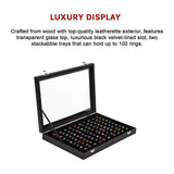 100 Earring Ring Holder Jewellery/Necklace Display Storage Gift Box Show Cases - Extra Image