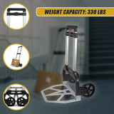 150KG Portable Cart Folding Dolly Push Truck Hand Collapsible Luggage Trolley - Extra Image