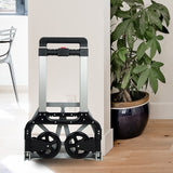 150KG Portable Cart Folding Dolly Push Truck Hand Collapsible Luggage Trolley - Extra Image