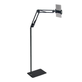 Hands Free Floor Stand Adjustable Bed Clip Holder For Tablet iPad iPhone Switch - 45-Degree Angle