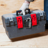 X2 Combination Padlock 4-Digit Outdoor Weatherproof Security School Lock Travel - Front View