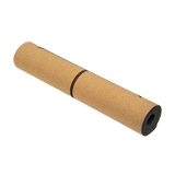 Natural Cork TPE Yoga Mat Sports Eco Friendly Exercise Fitness Gym Pilates - 45-Degree Angle