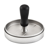 Large Round Hamburger Patty Maker Grill Press Burger Metal Mold Cooking Tools - Top-Down View