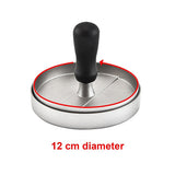 Large Round Hamburger Patty Maker Grill Press Burger Metal Mold Cooking Tools - Extra Image