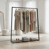 Commercial Clothing Garment Rack Retail Shop Black