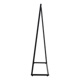 Commercial Clothing Garment Rack Retail Shop Black - Rear View