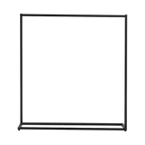Commercial Clothing Garment Rack Retail Shop Black - Extra Image