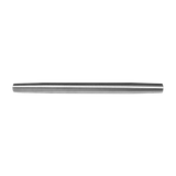 Professional Rolling Pin for Baking Premium 304 Stainless Steel Kitchen Rod - Top-Down View