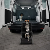 Folding Dog Car Boot Steps Ladder Lightweight Strong Pet Stairs