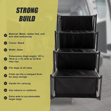 Folding Pet Dog Car Boot Access Steps Ladder Stairs Strong Lightweight - Extra Image