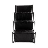 Folding Pet Dog Car Boot Access Steps Ladder Stairs Strong Lightweight - Top-Down View