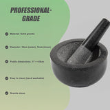 Large Pestle and Mortar Set Durable Granite Stone Spice & Herb Crusher - Extra Image