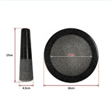 Large Pestle and Mortar Set Durable Granite Stone Spice & Herb Crusher - Extra Image