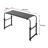 Overbed Table Work Laptop Desk with Wheels - Extra Image