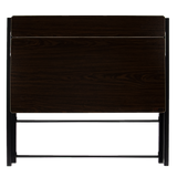 Folding Desk with Shelf Computer Laptop PC Table Side Home Office Furniture - Top-Down View