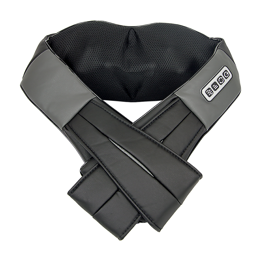 Shiatsu Neck & Back Massager with Heat – Deep Kneading Massage Pillow for Shoulders
