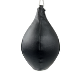 Boxing Speed Bag PU Leather MMA Punching Focus Bag Muay Thai Training Speed - Top-Down View