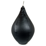 Boxing Speed Bag PU Leather MMA Punching Focus Bag Muay Thai Training Speed - Rear View