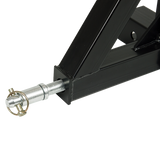 Heavy Duty Steel 3 Point 2 Trailer Hitch Receiver Tow Drawbar For Cat 1 Tractor
