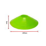 60 Pack Sports Training Discs Markers Cones Soccer AFL Exercise Personal Fitness