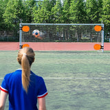 Pro Training Football AID Soccer Target Practice Shot Goal - Front View