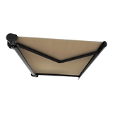 5.5m x 3.0m Retractable Folding Arm Awning Heavy Duty Full Cassette Motorised