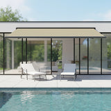 5.5m x 3.0m Retractable Folding Arm Awning Heavy Duty Full Cassette Motorised - Close-Up Angle