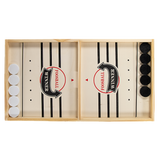 Sling Puck Table Battle Ice Hockey Board Game Toy Gift Adult Kids - Top-Down View