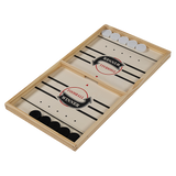 Sling Puck Table Battle Ice Hockey Board Game Toy Gift Adult Kids - Close-Up Angle