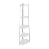 Corner Ladder Shelf Bookcase Display Storage Unit - Top-Down View