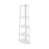 Corner Ladder Shelf Bookcase Display Storage Unit - 45-Degree Angle