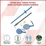Swing Ball Tennis Tether Game Outdoor Garden Summer - Side View
