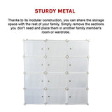 White Cube DIY Shoe Cabinet Rack Storage Portable Stackable Organiser Stand - Extra Image