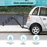 Premium 4-Bike Carrier Rack Hitch Mount Swing Down Bicycle Rack W/ 2