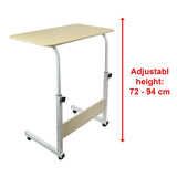 Wood Computer Desk PC Laptop Table Workstation Office Study Home Furniture - Low Angle