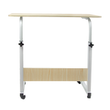 Wood Computer Desk PC Laptop Table Workstation Office Study Home Furniture - Close-Up Angle