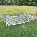 4m Traditional Cotton Rope Hammock with Hanging Hardware - Front View