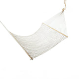 4m Traditional Cotton Rope Hammock with Hanging Hardware - Rear View