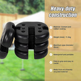 4pcs Outdoor Canopy Tent Leg Weights Anchor Stand Heavy Duty Gazebo Discs Base - Extra Image