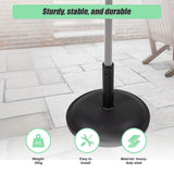 20kg Patio Sun Umbrella Base Durable Parasol Garden Stand Cement Round - 45-Degree Angle