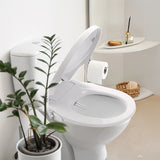 Non Electric Bidet Toilet Seat W/ Cover Bathroom Spray Water Wash - Front View