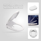 Non Electric Bidet Toilet Seat W/ Cover Bathroom Spray Water Wash - Close-Up Angle
