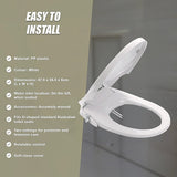 Non Electric Bidet Toilet Seat W/ Cover Bathroom Spray Water Wash - Extra Image