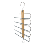 Pants Clothes Coat Hanger Non-slip Magic Space Saver Closet Organizer Rack