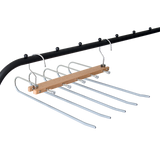 Pants Clothes Coat Hanger Non-slip Magic Space Saver Closet Organizer Rack - 45-Degree Angle