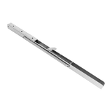 2x 20 Stainless Steel Folding Table Bracket Shelf Bench 50kg Load Heavy Duty - Top-Down View
