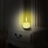 Bulk Buy Unscented SOY WAX Tealights, Soy Wax Tealight Candles - (100pc per set) - Front View