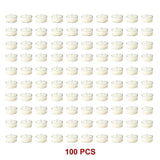 Bulk Buy Unscented SOY WAX Tealights, Soy Wax Tealight Candles - (100pc per set)